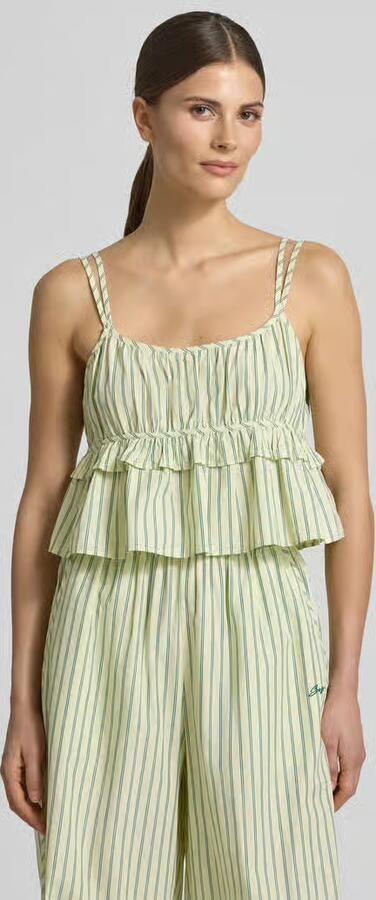 Boss Orange Blousetop met volants - Foto 3