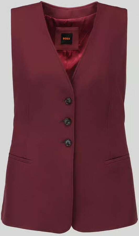 Boss Orange Bodywarmer met verstelbare trens op de rug