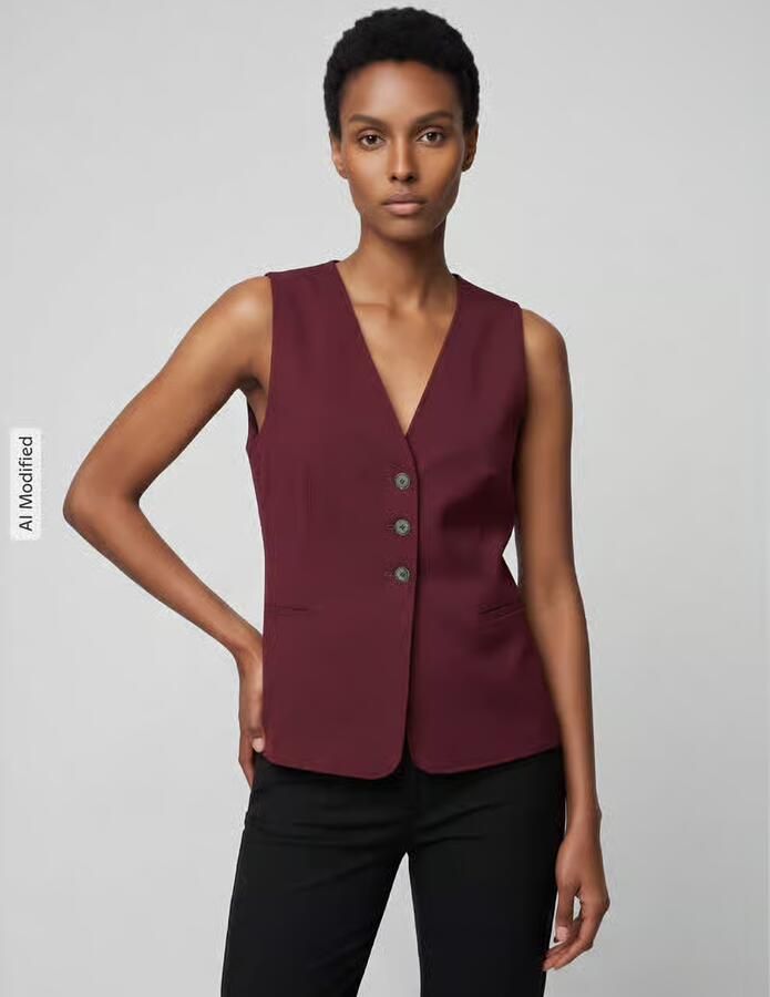 Boss Orange Bodywarmer met verstelbare trens op de rug - Foto 3