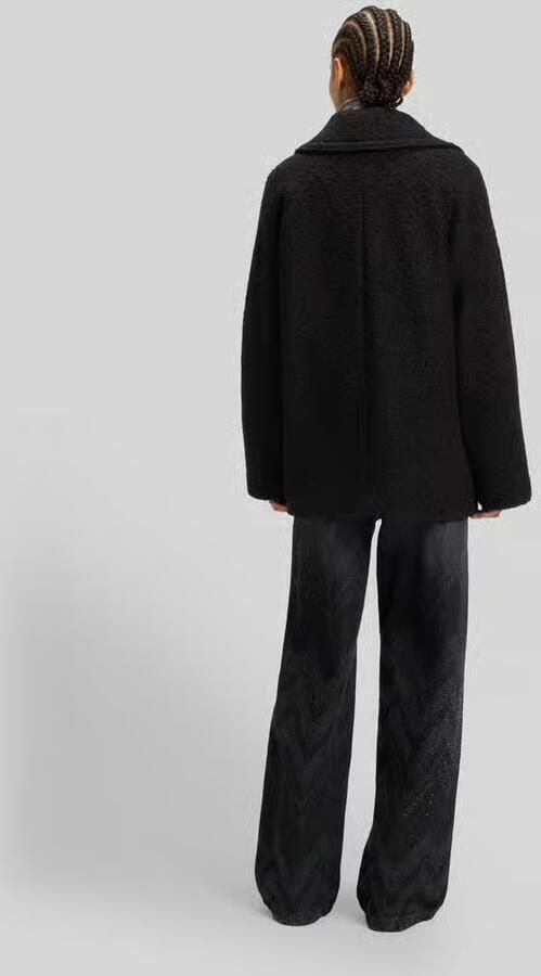 Boss Orange Caban Premium Damesmode in boxy-fit met bouclé-structuur - Foto 7