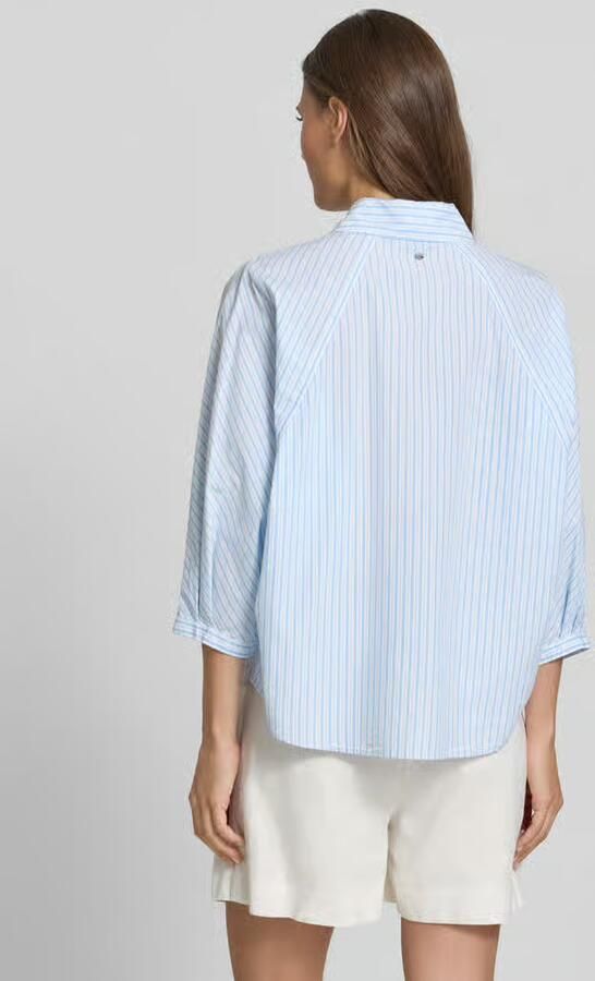 Boss Orange Boxy fit overhemdblouse van puur katoen