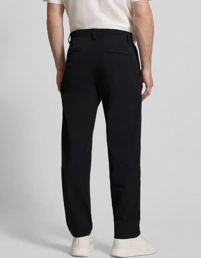 Boss Orange Broek met rechte pijpen chino met trekkoord model 'CHINO'