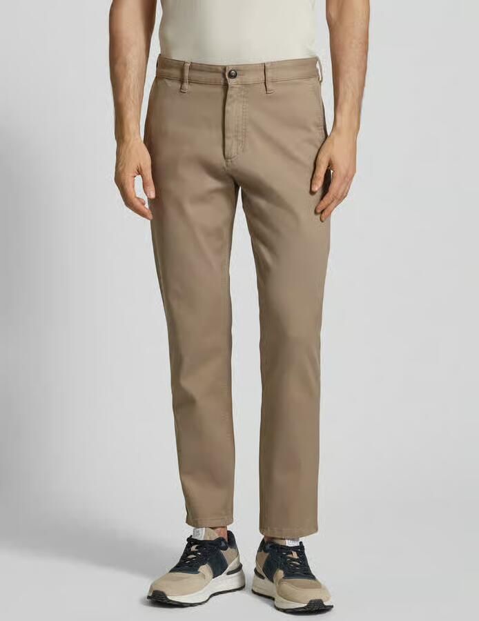 Boss Orange Tapered fit chino met achterzakken - Foto 3
