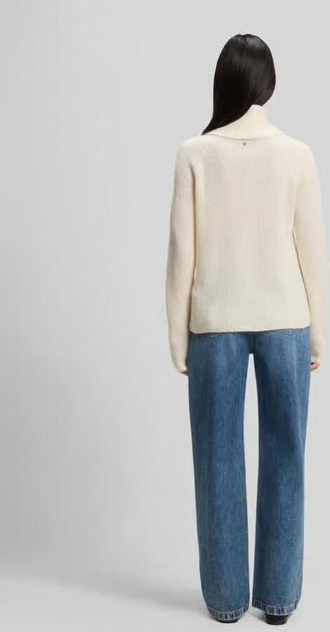Boss Orange regular fit pullover van mix van alpaca en wol model 'Falodina' - Foto 2