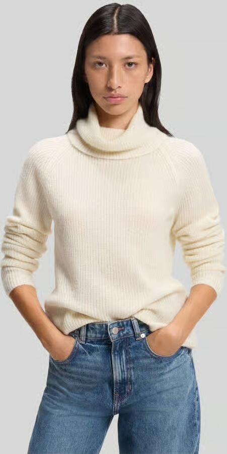 Boss Orange regular fit pullover van mix van alpaca en wol model 'Falodina' - Foto 3