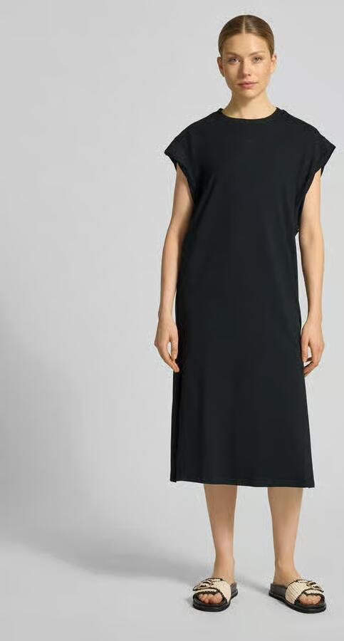 Boss Orange comfort fit maxi-jurk met korte mouw