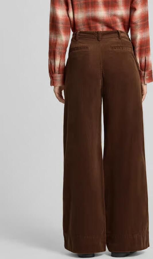 Boss Orange Corduroy broek met wijd been - Foto 3
