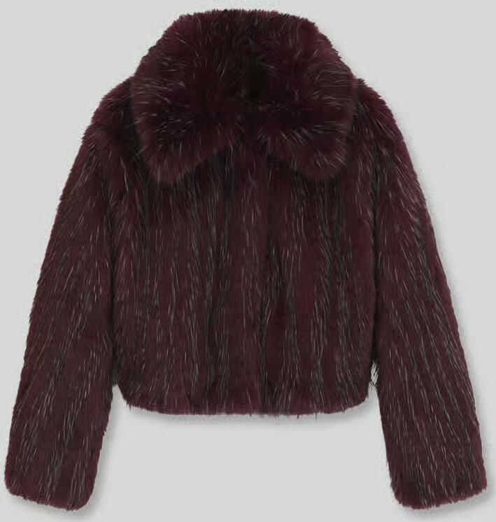 Boss Orange "Fake Fur" imitatiebontjack