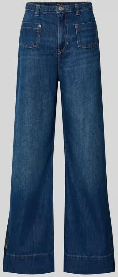 Boss Orange flared jeans van katoenmix model 'C_MARLENE' - Foto 2