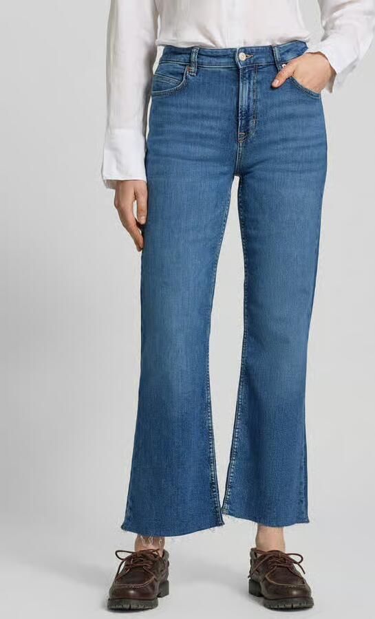Boss Orange flared jeans van katoenmix model 'C_SOFT KICK FLARE 4.0' - Foto 3