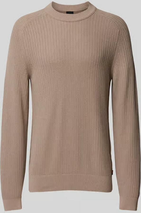 Boss Orange Gebreide pullover met ronde hals model 'Klincru' - Foto 2