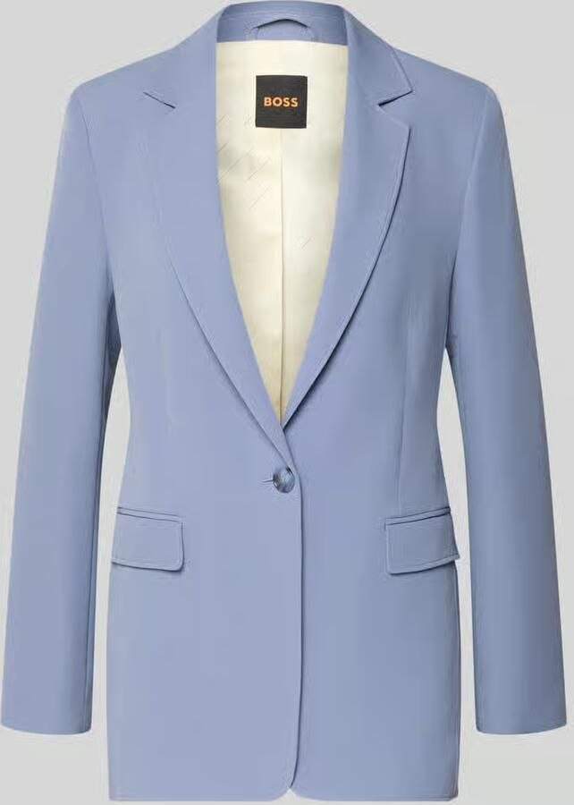 Boss Orange Getailleerd longblazer met reverskraag model 'JABLA3'