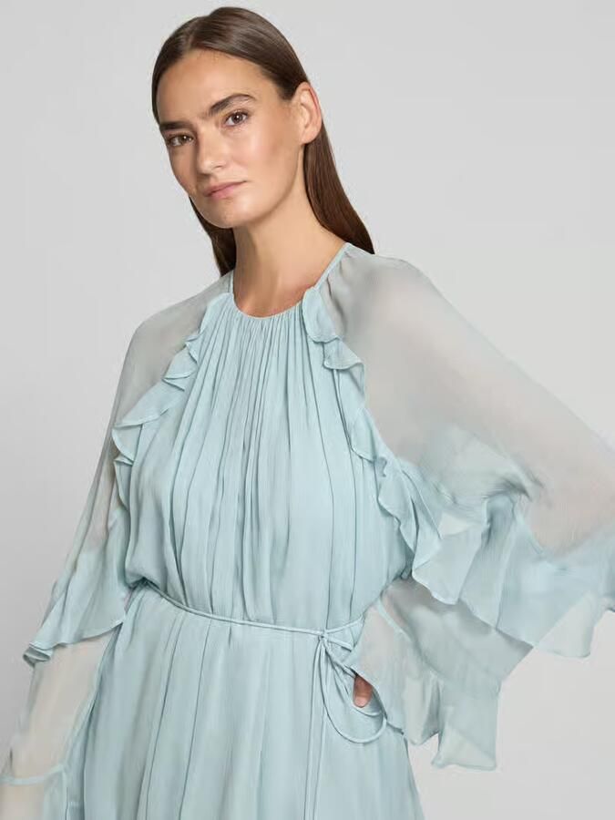 Boss Orange Getailleerde vrijetijdsjurk van pure viscose model 'C_DREDIA'