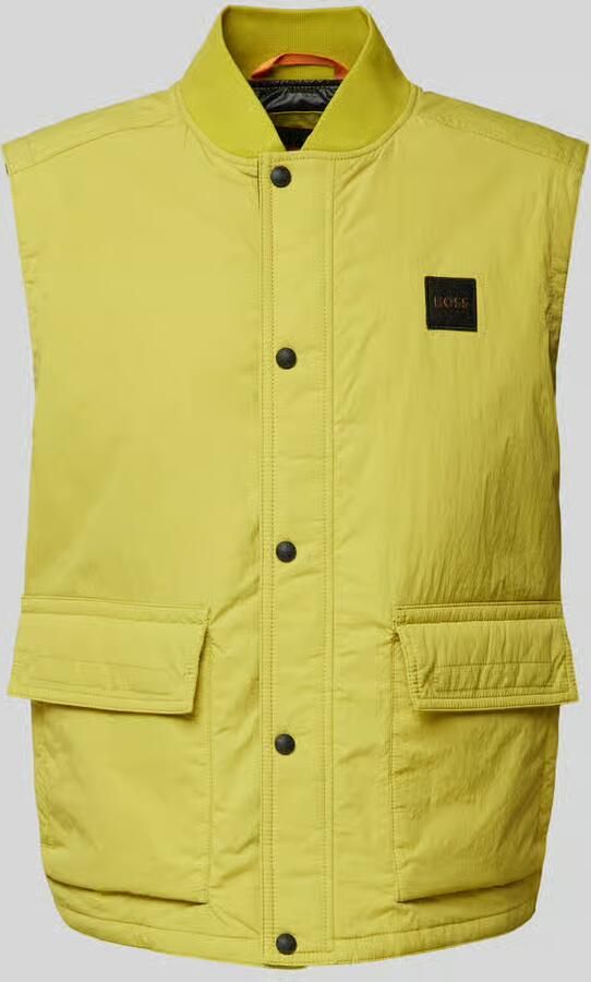 Boss Orange Gilet met opstaande kraag model 'Ocomo' - Foto 7