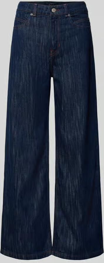 Boss Orange wide fit jeans dark wash van puur katoen