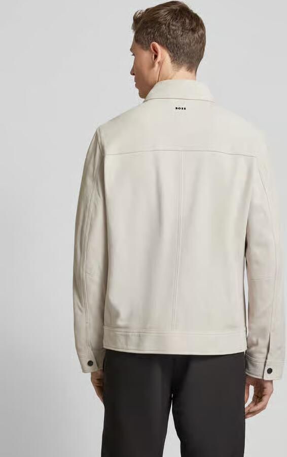 Boss Orange Jack in leerlook model 'Jomare'