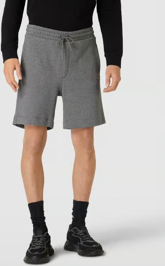 Boss Orange Korte broek met labelpatch model 'Sewalk' - Foto 2