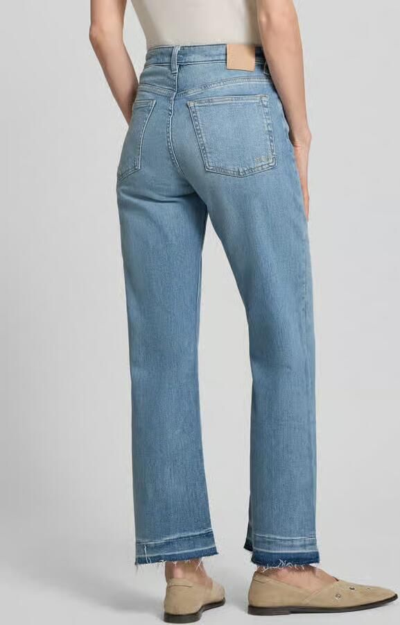 Boss Orange Korte jeans van katoenmix model 'C-SOFT KICK FLARE1.0' - Foto 3