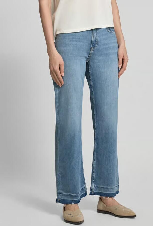Boss Orange Korte jeans van katoenmix model 'C-SOFT KICK FLARE1.0' - Foto 2