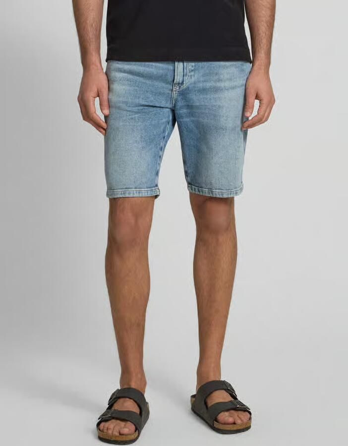 Boss Orange Korte regular fit jeans in used-look model 'Re.Maine' - Foto 2