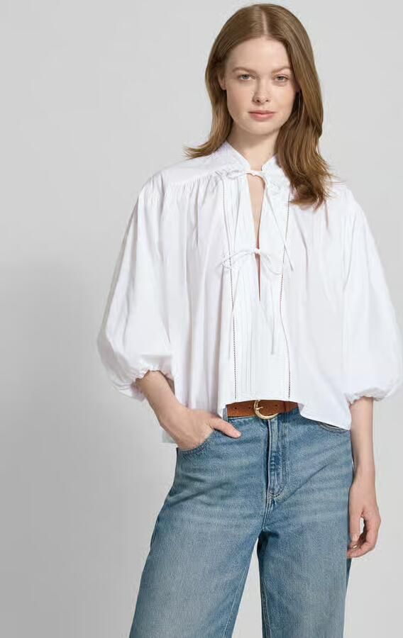 Boss Orange Loose fit blouseshirt van puur katoen model 'BALES' - Foto 2