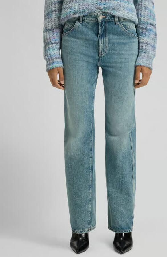 Boss Orange Loose fit jeans van een mix van katoen en lyocell model 'ADA' - Foto 2
