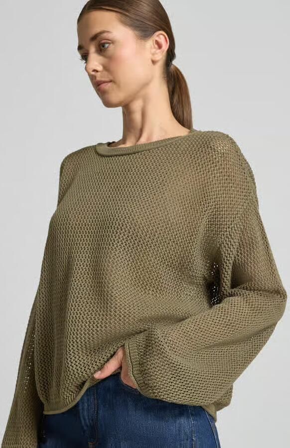 Boss Orange loose fit pullover van puur katoen model 'C_FARDE' - Foto 2