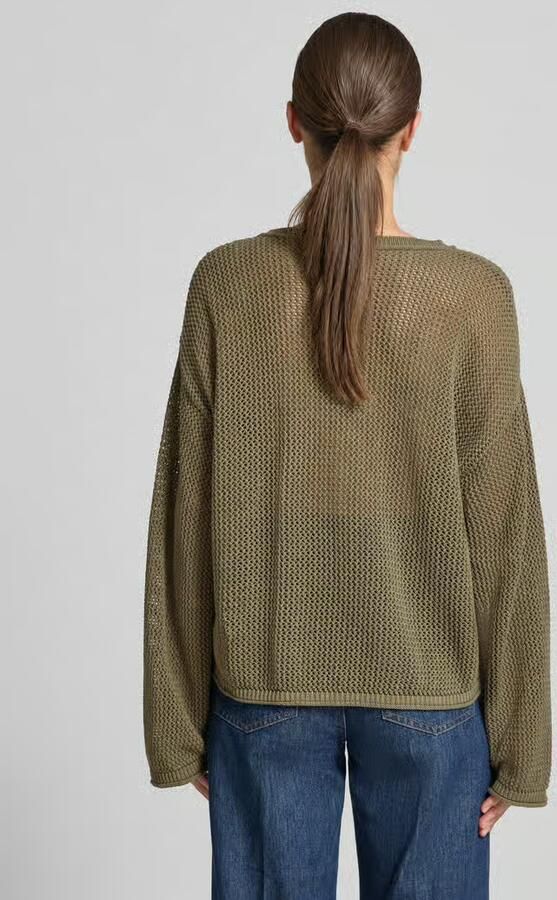 Boss Orange loose fit pullover van puur katoen model 'C_FARDE' - Foto 3