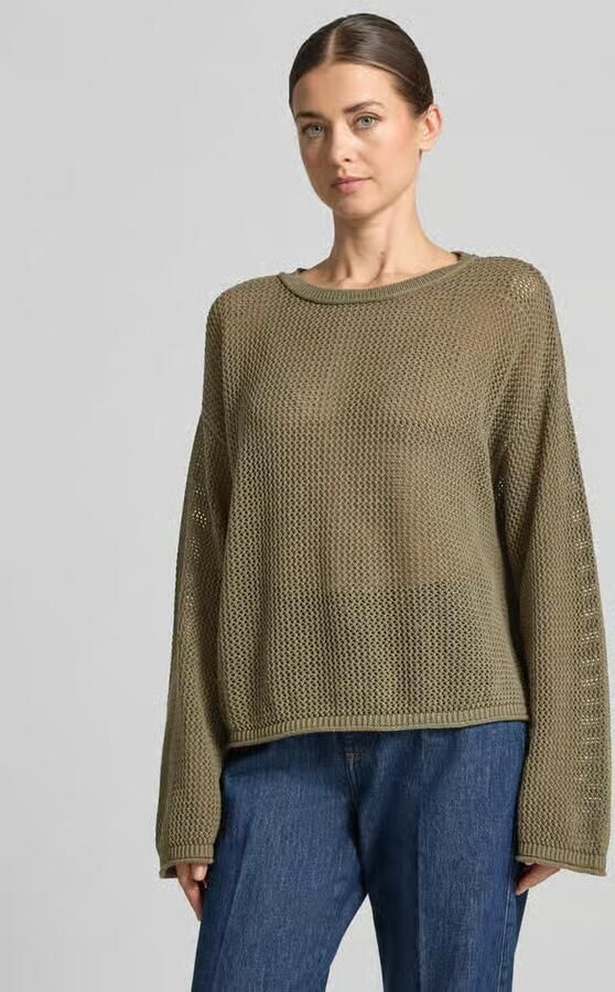 Boss Orange loose fit pullover van puur katoen model 'C_FARDE' - Foto 2