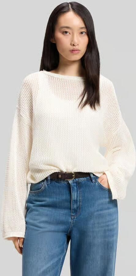 Boss Orange loose fit pullover van puur katoen model 'C_FARDE' - Foto 3