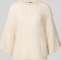 Boss Orange Loose fit pullover van wolmix