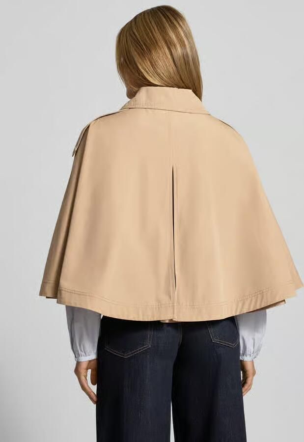 Boss Orange Loose fit Trenchcoat met Katoenmix Model 'C_CLARI'