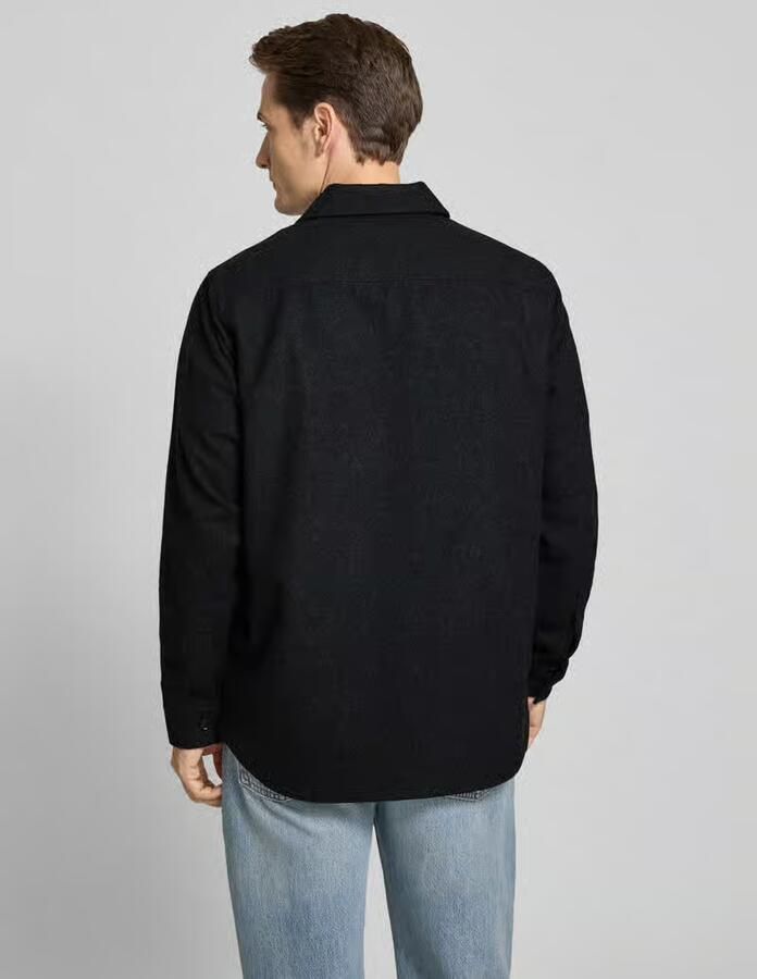 Boss Orange Loose fit vrijetijdsoverhemd met wol model 'LOCKY'
