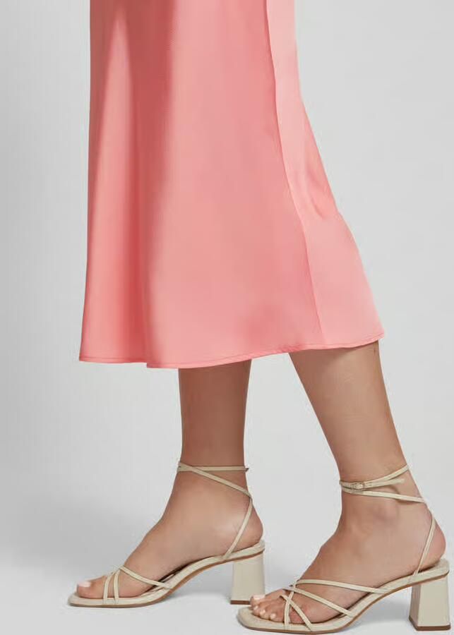 Boss Orange Midirok met naadritssluiting opzij model 'Visos'