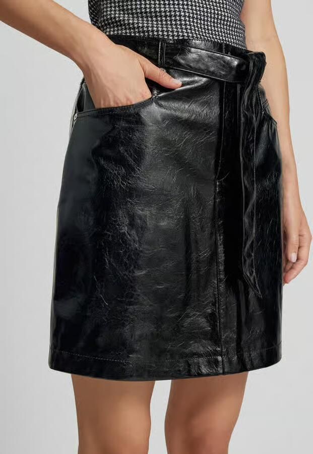 Boss Orange Imitatieleren rok Vemas Premium Damesmode