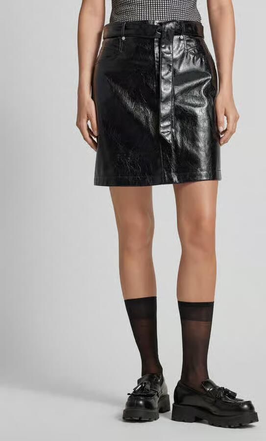 Boss Orange Imitatieleren rok Vemas Premium Damesmode - Foto 3