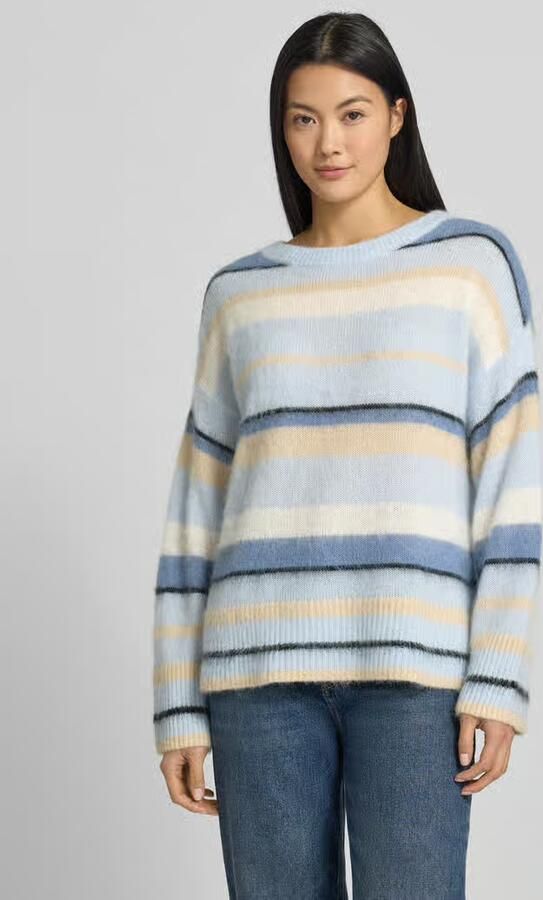Boss Orange Oversized gebreide pullover met mix van wol en alpaca model 'C_FOSSET' - Foto 2