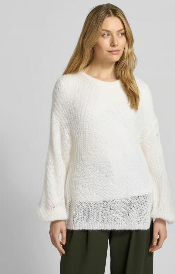 Boss Orange Oversized Gebreide pullover van Mohair-mix Met wol Model 'C_FERIGNON' - Foto 3