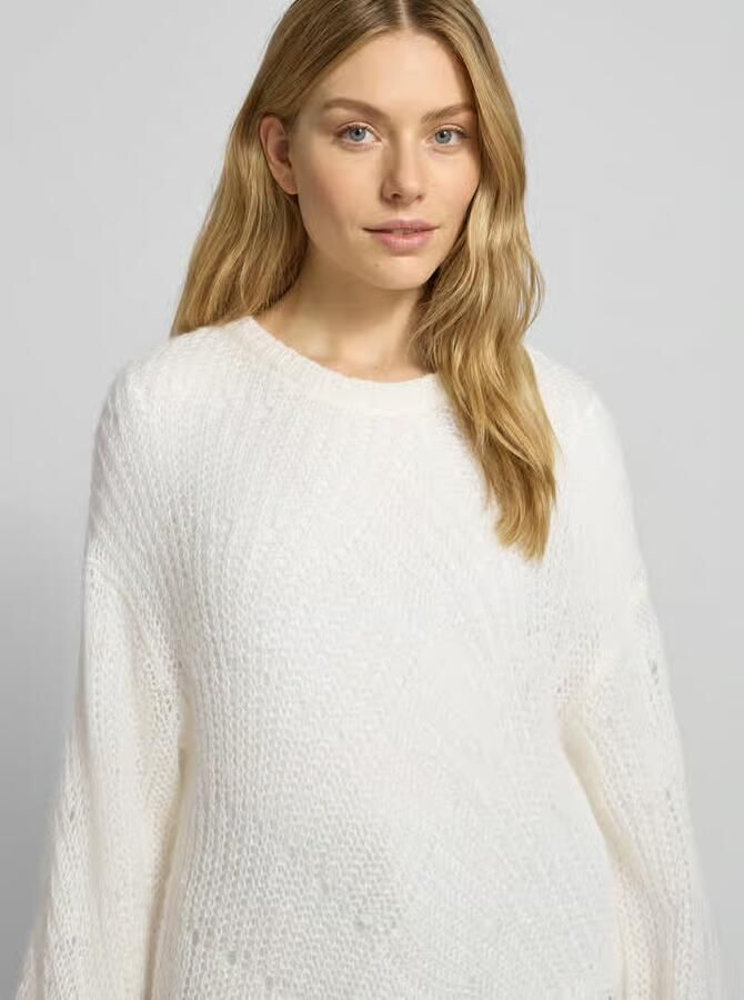Boss Orange Oversized gebreide pullover van mohairmix met wol model 'C_FERIGNON' - Foto 2