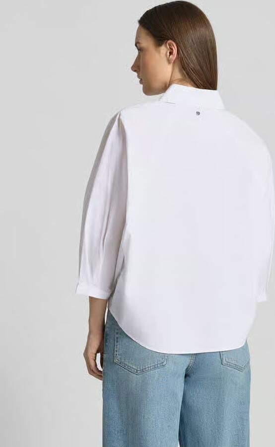 Boss Orange Oversized Overhemdblouse van puur katoen Model 'BELENTA'