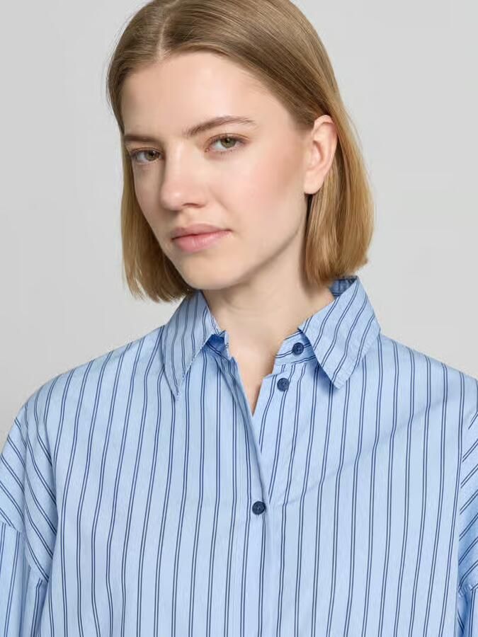 Boss Orange Oversized overhemdblouse van puur katoen model 'BOSTATTA'