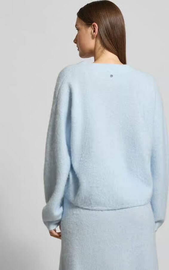 Boss Orange Oversized Pullover met Wolle-Alpaka-Mix Model 'FITI'