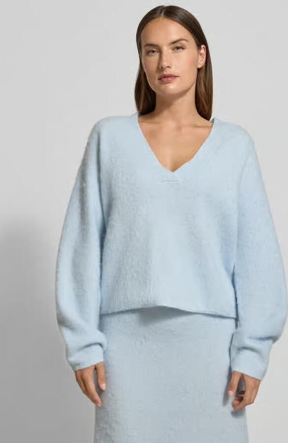 Boss Orange Oversized Pullover met Wolle-Alpaka-Mix Model 'FITI' - Foto 2