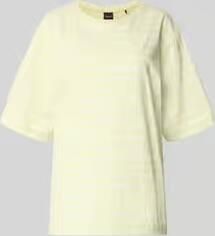 Boss Orange Oversized T-shirt van puur katoen model 'C_EREGULAR_STRIPE'