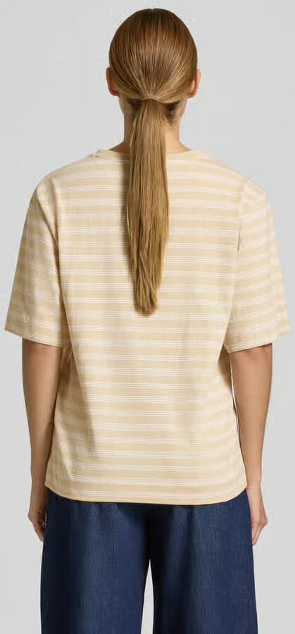 Boss Orange Oversized T-shirt van puur katoen model 'C_EREGULAR_STRIPE'