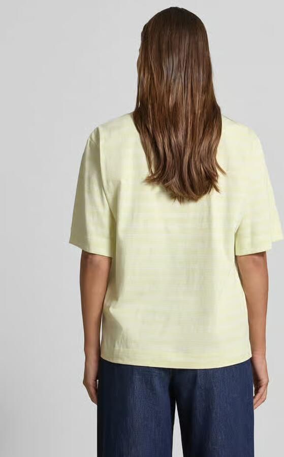 Boss Orange Oversized T-shirt van puur katoen model 'C_EREGULAR_STRIPE'