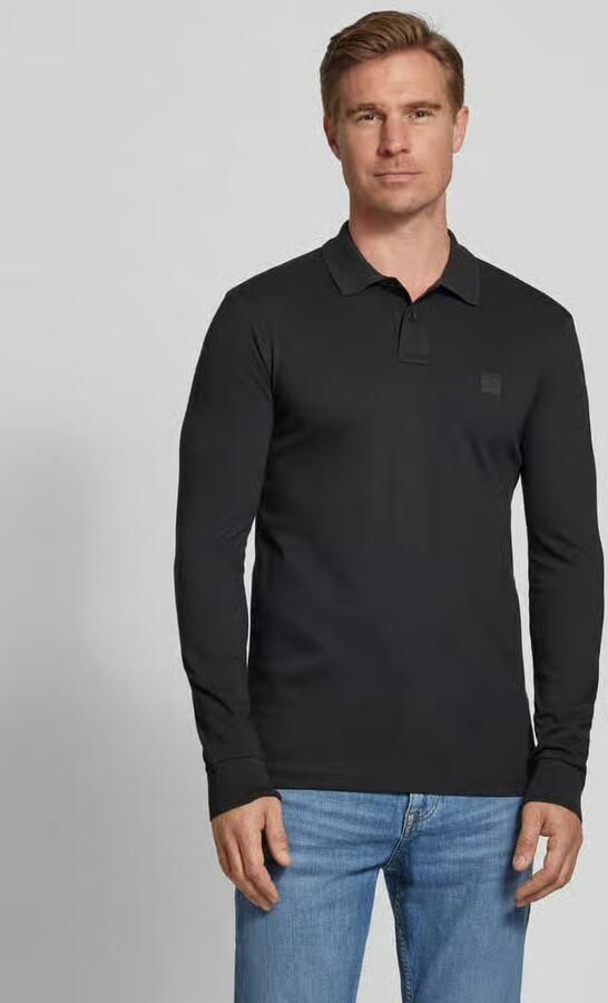 BOSS ORANGE Heren Polo's & T-shirts Passerby Zwart - Foto 11