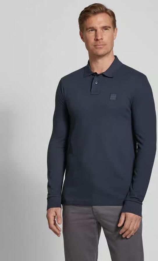 BOSS ORANGE Heren Polo's & T-shirts Passerby Donkerblauw - Foto 11