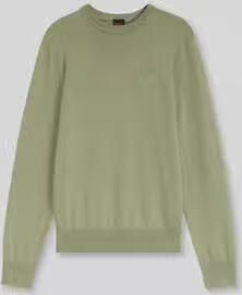 Boss Orange pullover in regular fit van mix van katoen en kasjmier model 'Kanovano_S'