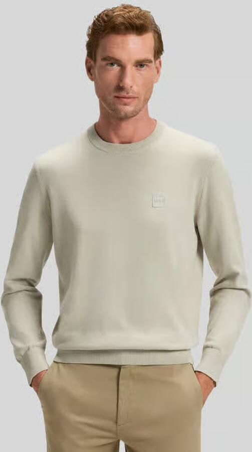 Boss Orange pullover in regular fit van mix van katoen en kasjmier model 'Kanovano_S' - Foto 18